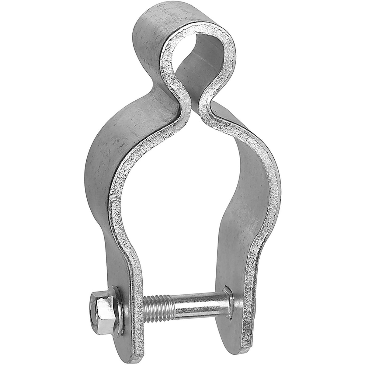 National Hardware - N275-495 - 2 in. L Zinc-Plated Silver Steel Pipe Hinge 1 pk