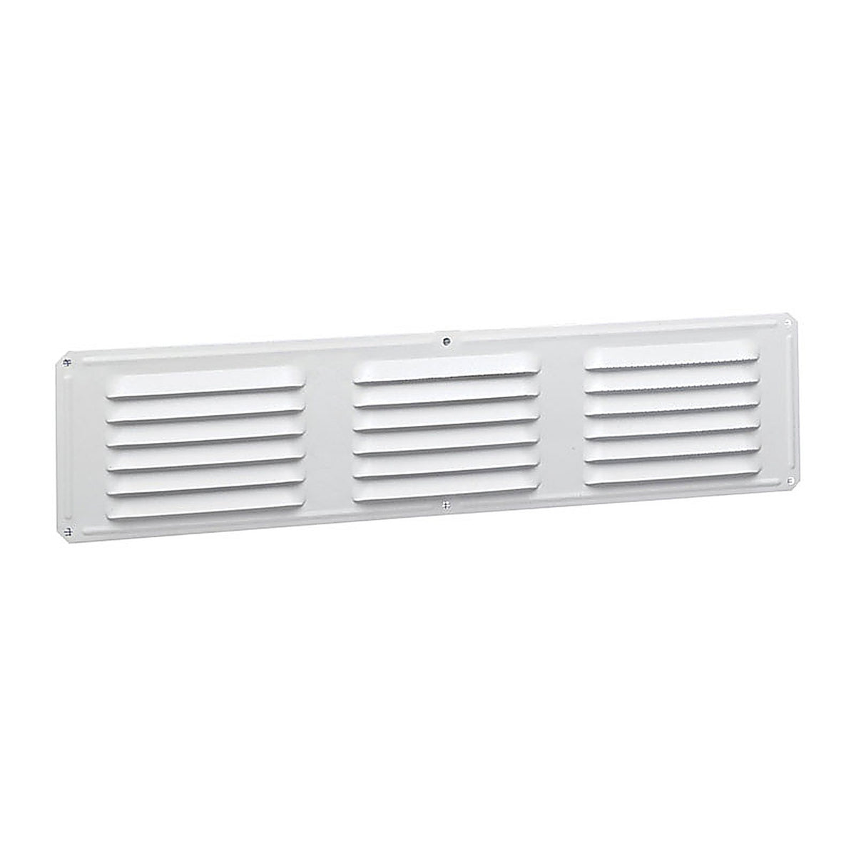 Air Vent - 84226 - 4 in. H x 16 in. L White Aluminum Undereave Vent