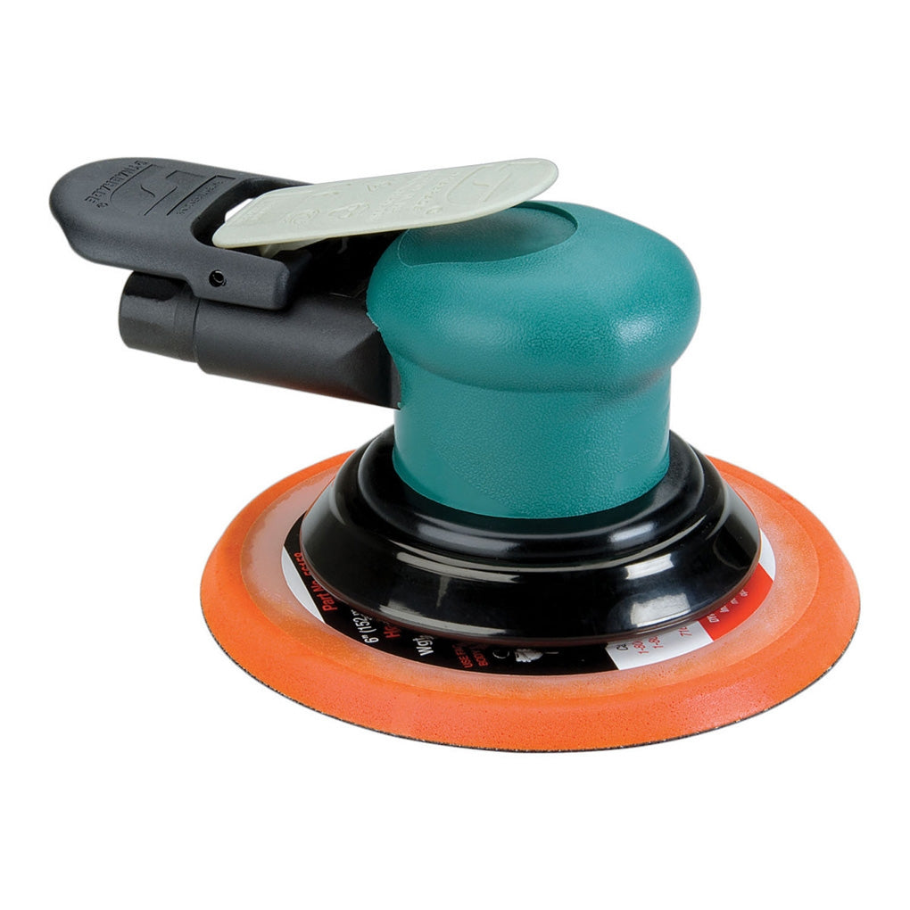 DYNABRADE - 59025 - 6 in (152 mm) Dia. Non-Vacuum Dynorbital-Spirit Random Orbital Sander
