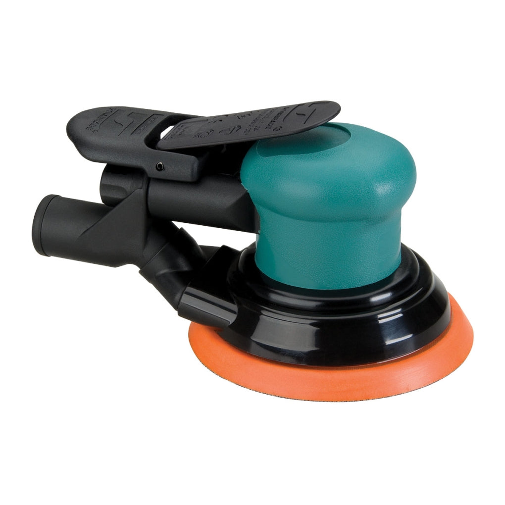 DYNABRADE - 59039 - 5 in (127 mm) Dia. Central Vacuum Dynorbital-Spirit Random Orbital Sander