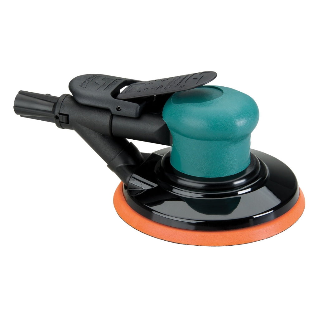DYNABRADE - 59043 - 6 in (152 mm) Dia. Self-Generated Vacuum Dynorbital-Spirit Random Orbital Sander