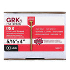 GRK Fasteners - 96005 - No. 20 x 4 in. L Star Round Head Structural Screws - 50/Pack