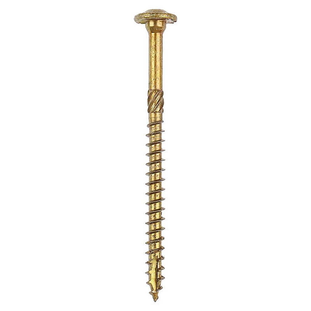 GRK Fasteners - 96005 - No. 20 x 4 in. L Star Round Head Structural Screws - 50/Pack