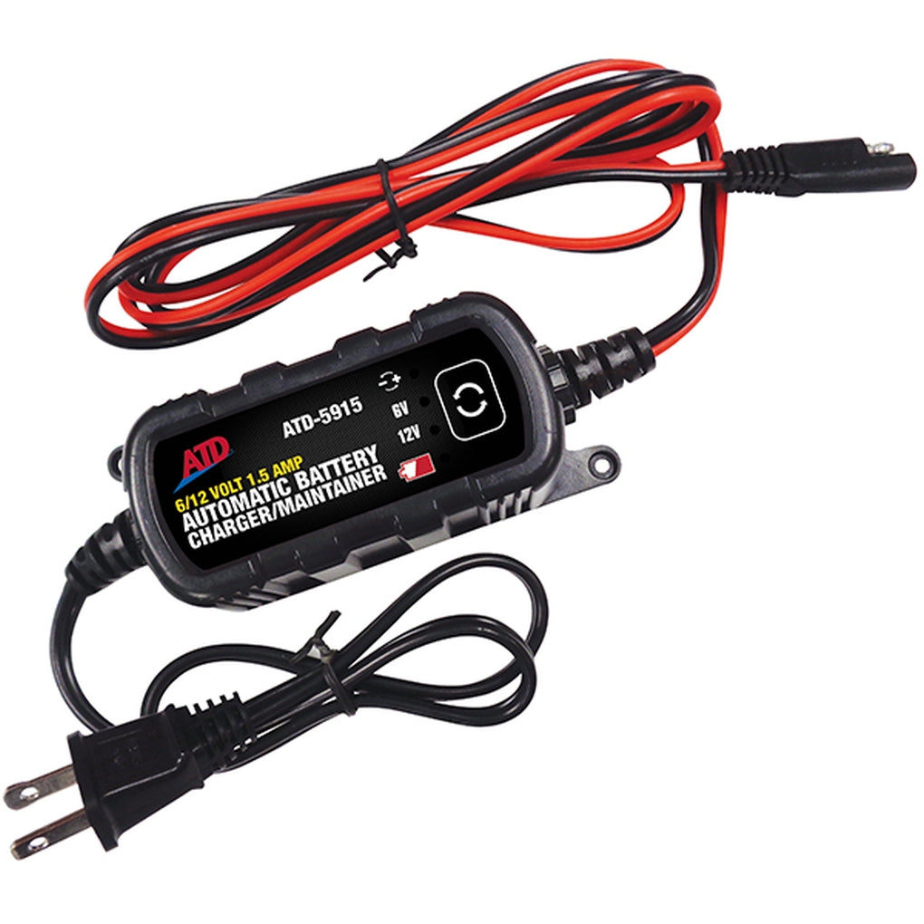 ATD - 5915 - 6V/12V Automatic Battery Charger/Maintainer