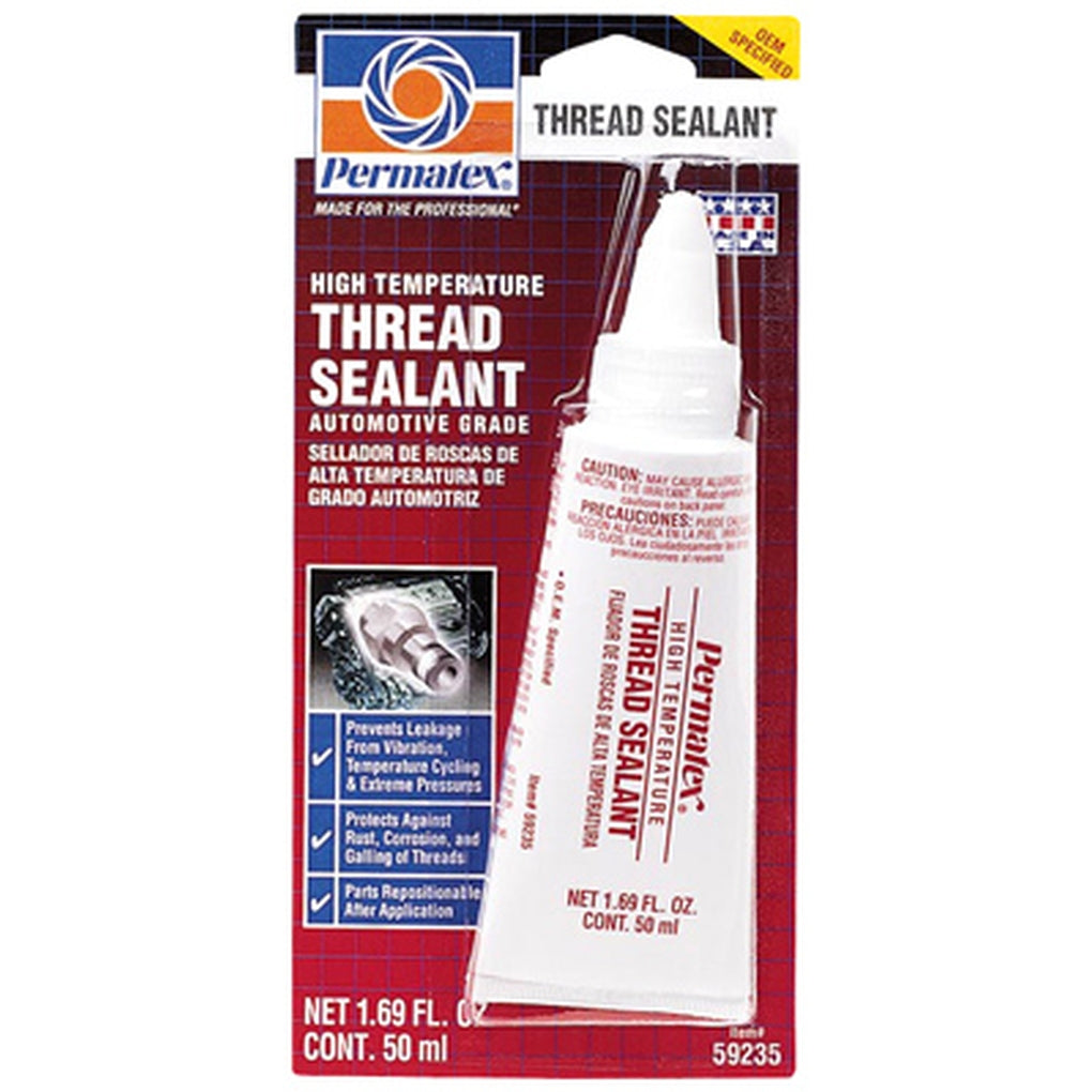 Permatex - 59235 - High Temperature Thread Sealant, 50 ml tube