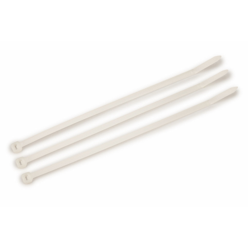 3M - 59297 - Standard Cable Tie CT8NT50-C, Natural, Nylon, 50 lbs. tensile strength, 0.18 in x 7.60 in, 100/bag
