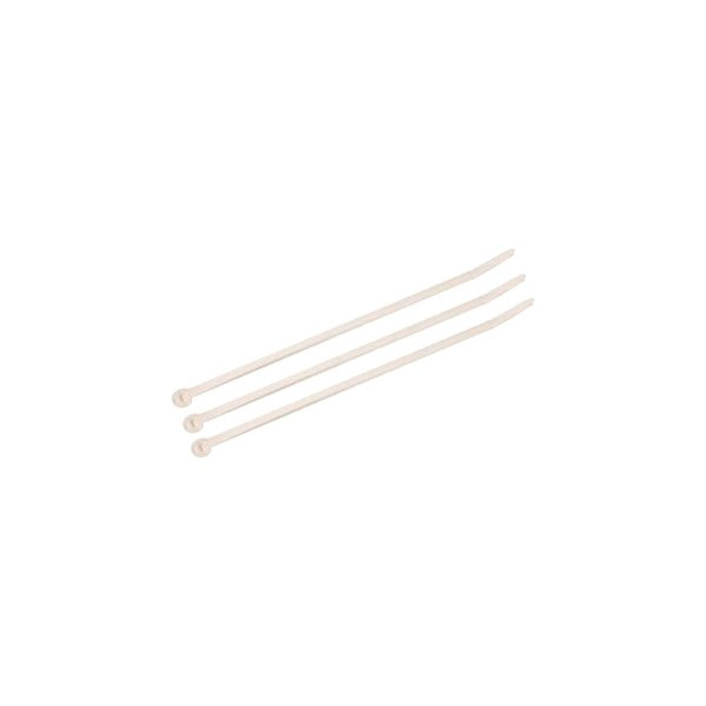 3M - 59297 - Standard Cable Tie CT8NT50-C, Natural, Nylon, 50 lbs. tensile strength, 0.18 in x 7.60 in, 100/bag