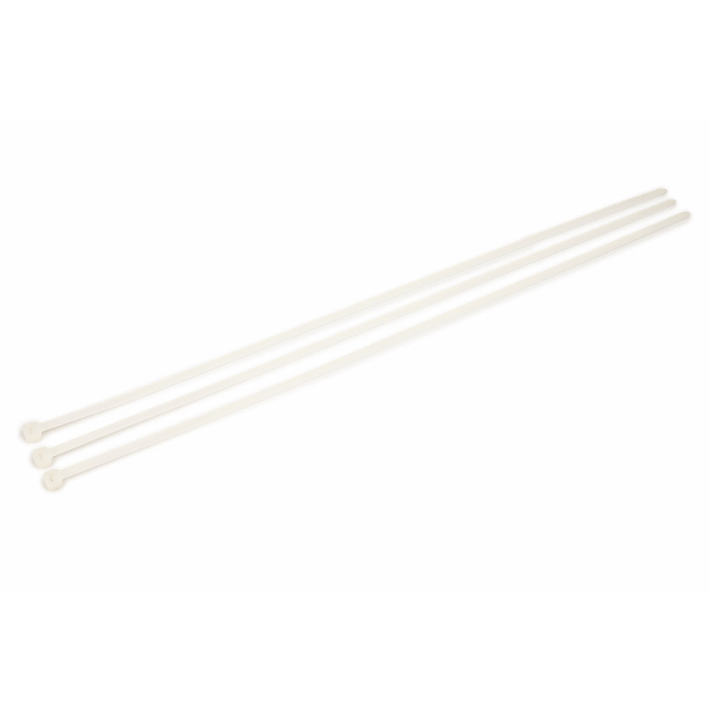 3M - 59307 - Standard Cable Tie CT15NT50-C, Natural, Nylon, 50 lbs. tensile strength, 0.18 in x 14.60 in, 100/Bag - 80611469661