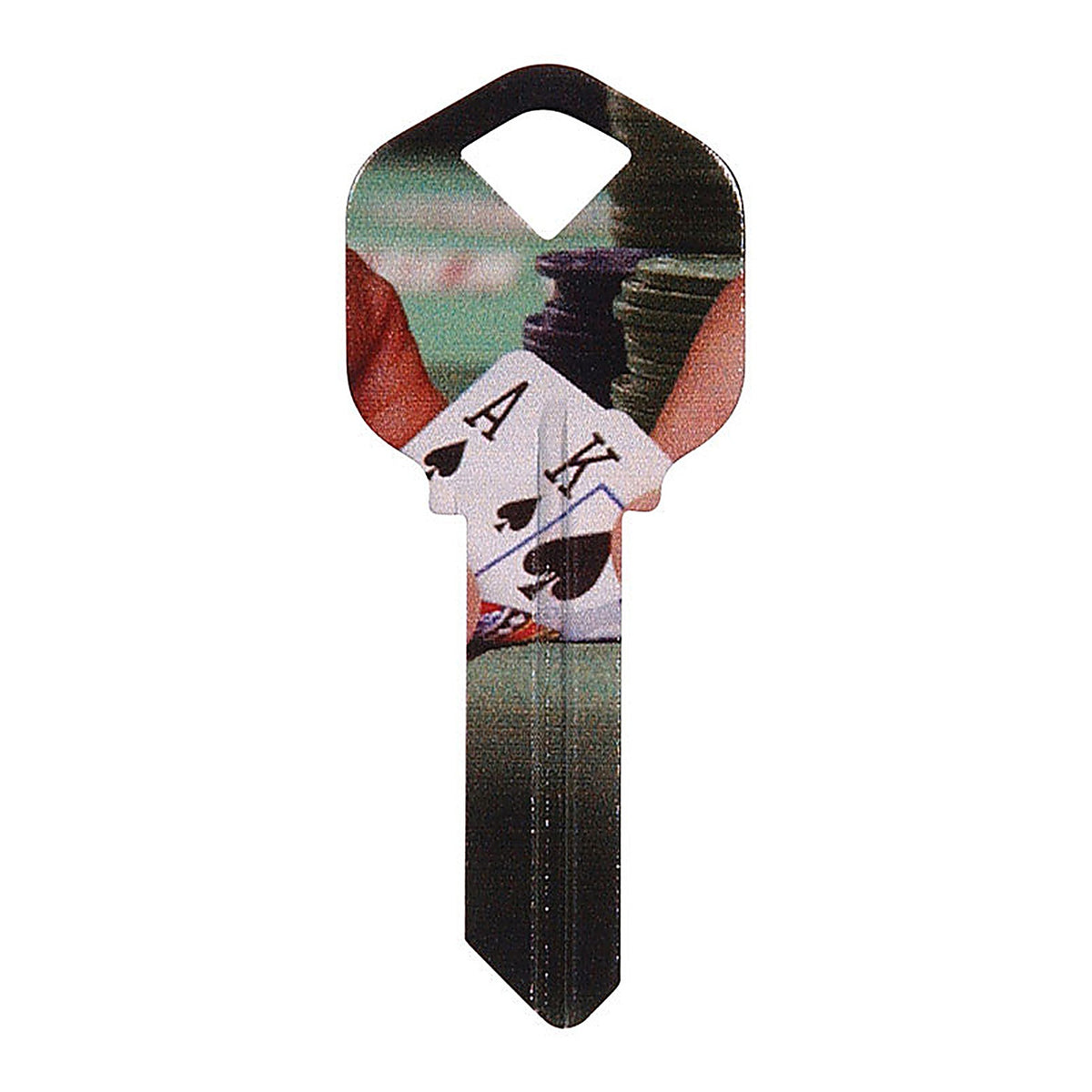 Hillman - 87187 - Wackey Poker House/Office Universal Key Blank Single sided
