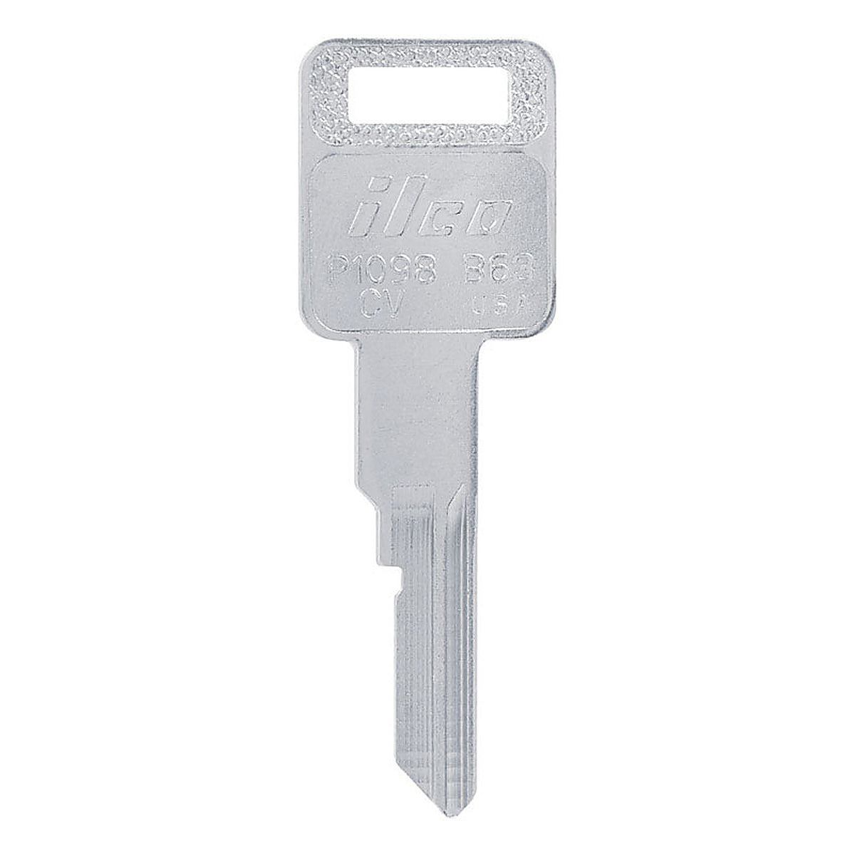 Hillman - 83382 - Automotive Key Blank B63 Single sided For GM