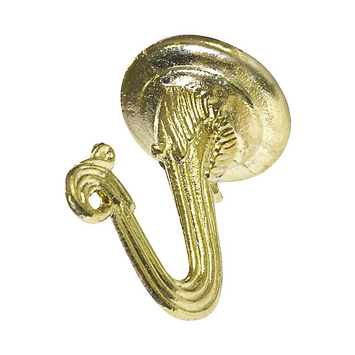 OOK - 534502 - Jumbo Bright Brass Gold Steel 1-1/2 in. L Swag Hook 30 lb 1 pk