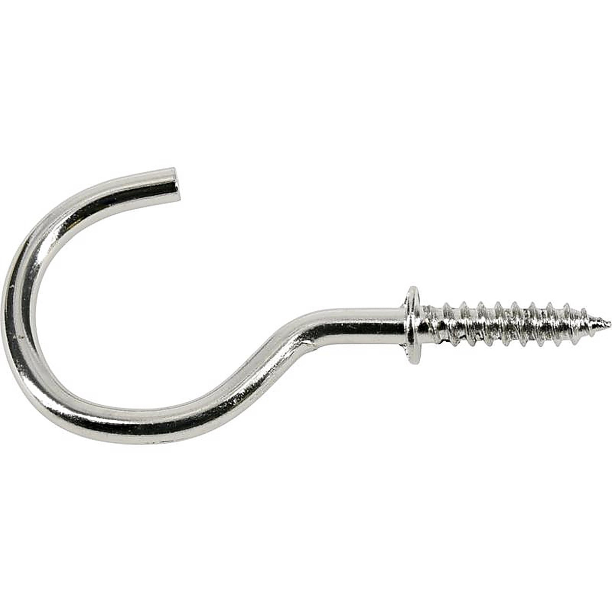 Hillman - 122237 - Small Metal 7/8 in. L Cup Hook 1 lb 8 pk