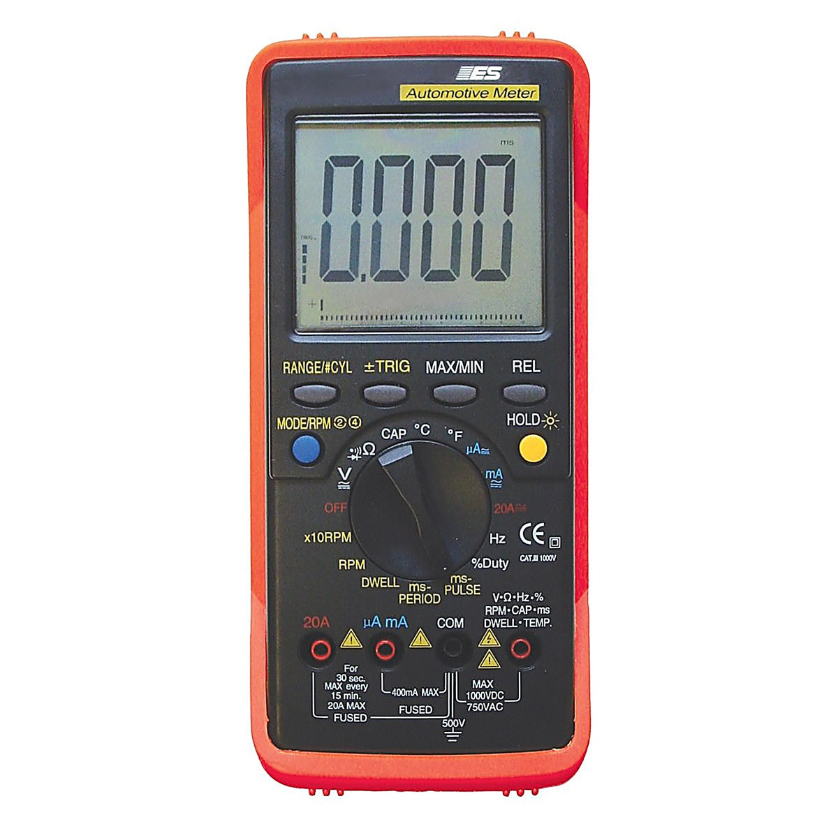 Electronic Specialties - 595 - Pro Automotive 1000V CATIII Hybrid Safe DMM with PC Interface