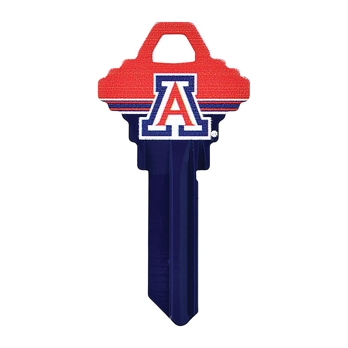 Hillman - 89964 - University of Arizona Painted Key House/Office Universal Key Blank Single sided