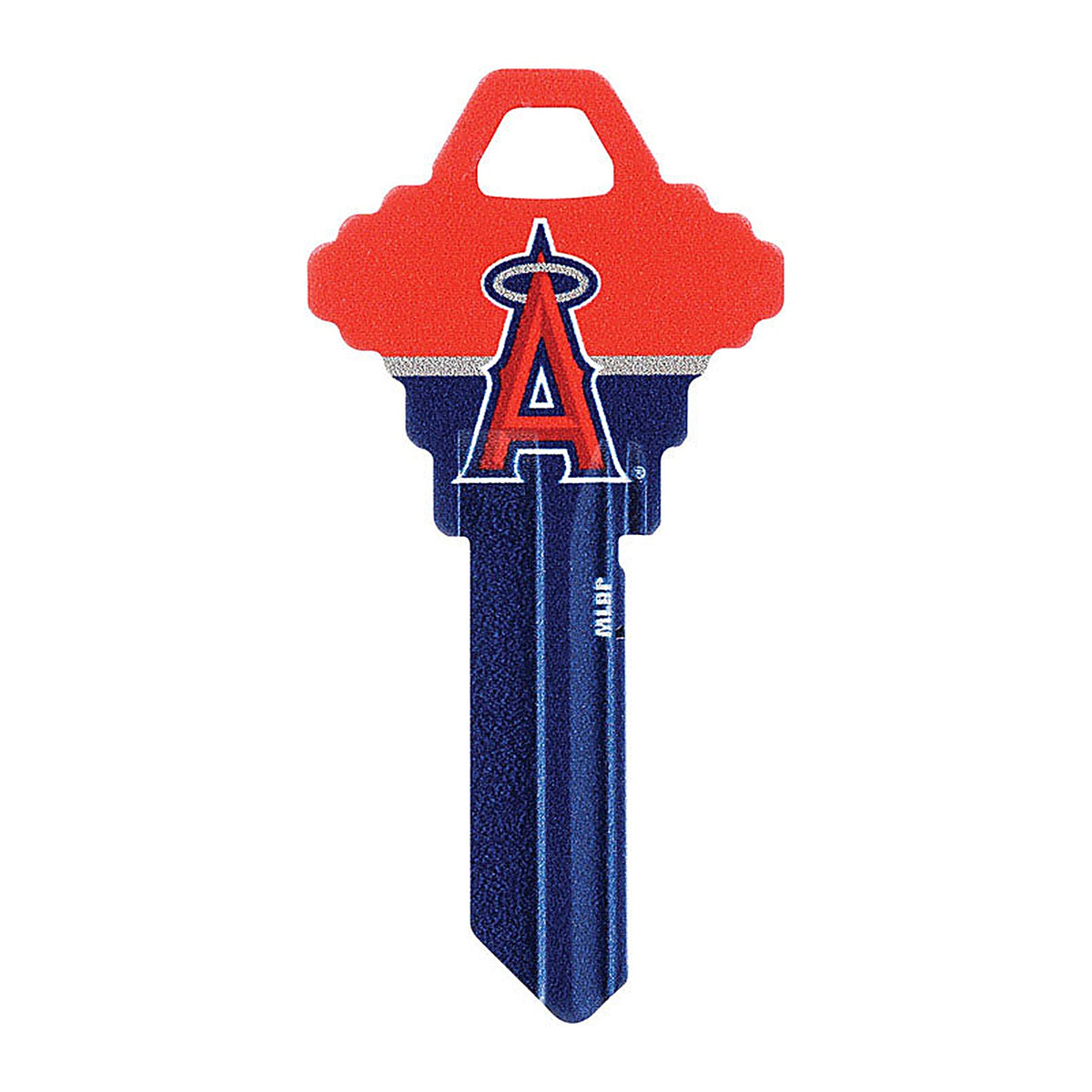 Hillman - 89650 - Los Angeles Angels Painted Key House/Office Universal Key Blank Single sided