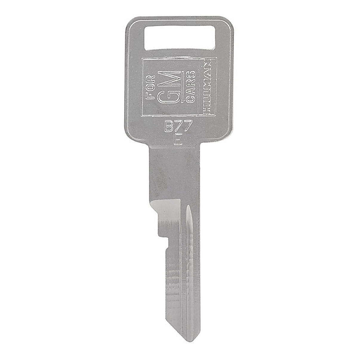 Hillman - 83426 - Automotive Key Blank B77 Single sided For GM