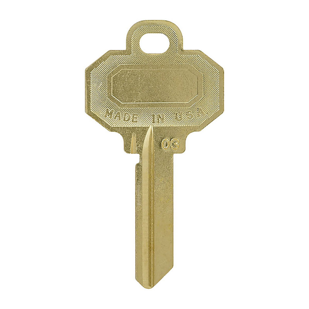 Hillman - 86382 - Traditional Key House/Office Universal Key Blank Single sided