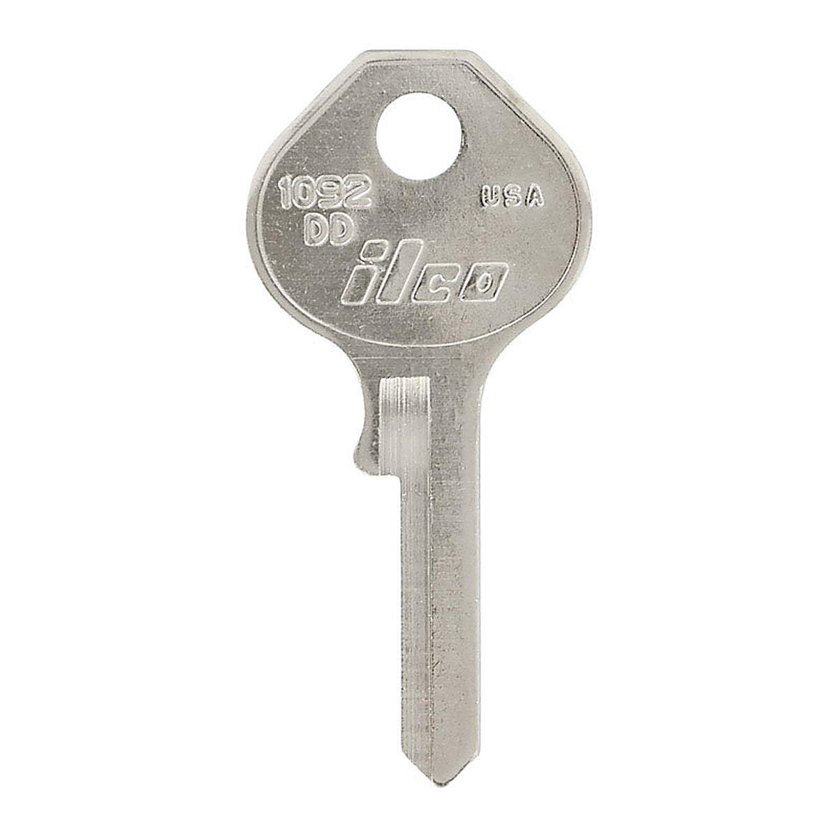 Hillman - 86407 - Traditional Key Padlock Universal Key Blank Single sided