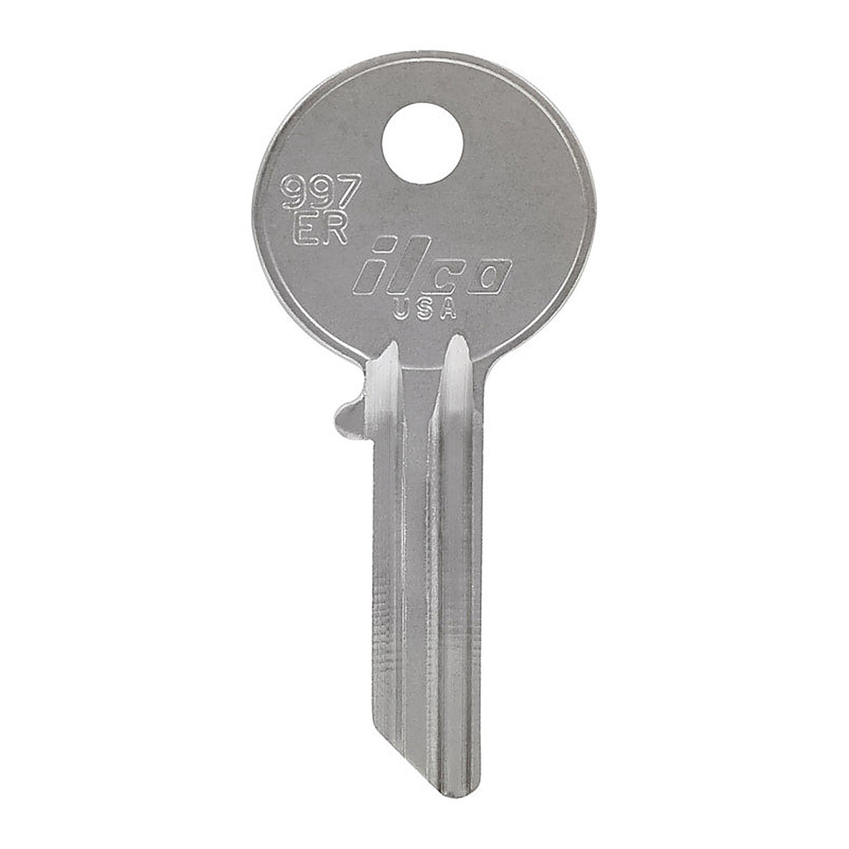 Hillman - 85187 - Traditional Key Padlock Universal Key Blank Single sided