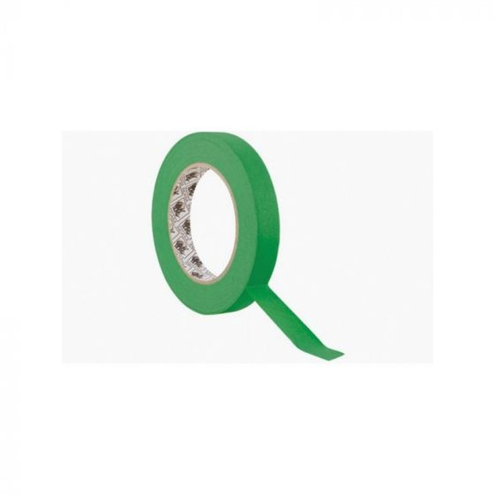 INDASA|596845|MTE Masking Tape, 50 m L x 3/4 in W, 150 um THK, Green, 48/Pack
