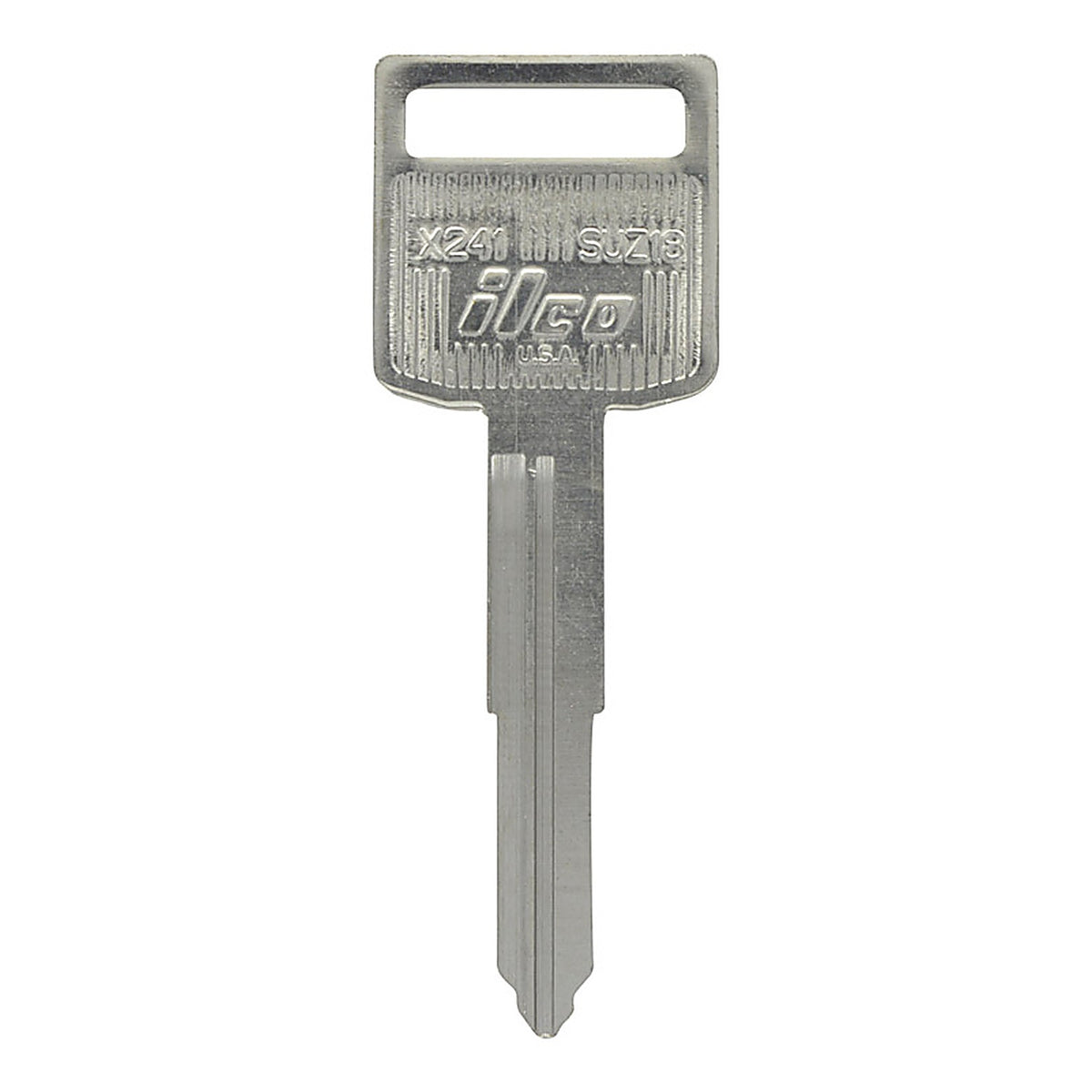 Hillman - 86138 - Motorcycle Key Blank Double sided For Suzuki