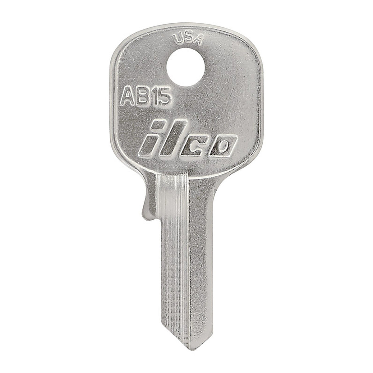Hillman - 86373 - Traditional Key Padlock Universal Key Blank Single sided