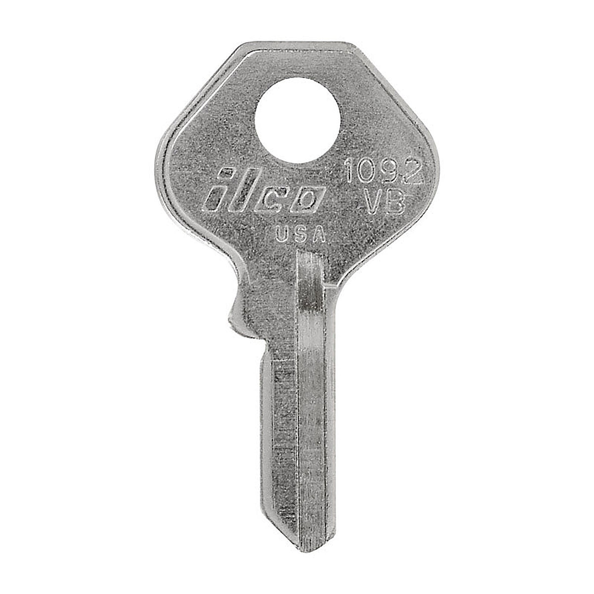 Hillman - 86377 - Traditional Key Padlock Universal Key Blank Single sided
