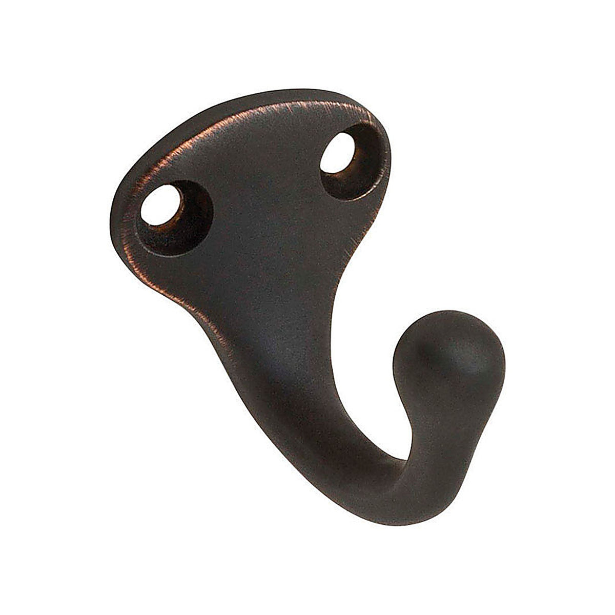 Ives - 581A-716 - Small Aged Bronze Aluminum 1-1/4 in. L Garment Hook 35 lb 1 pk