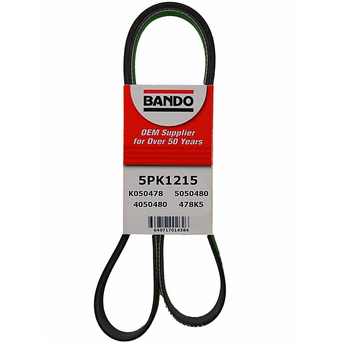 Bando - 5PK1215 - USA OEM Quality Serpentine Belt