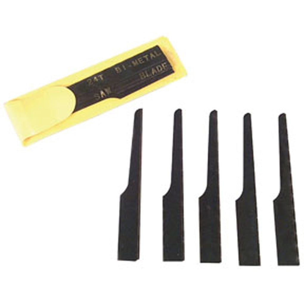 Astro Pneumatic - 5SAW - 5 Pc. Blade Set for 129TW with Yellow Sleeve