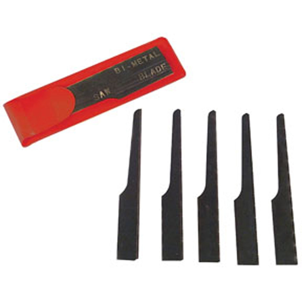 Astro Pneumatic - 5SAWR - 5 Pc. Blade Set for 129TW with Red Sleeve