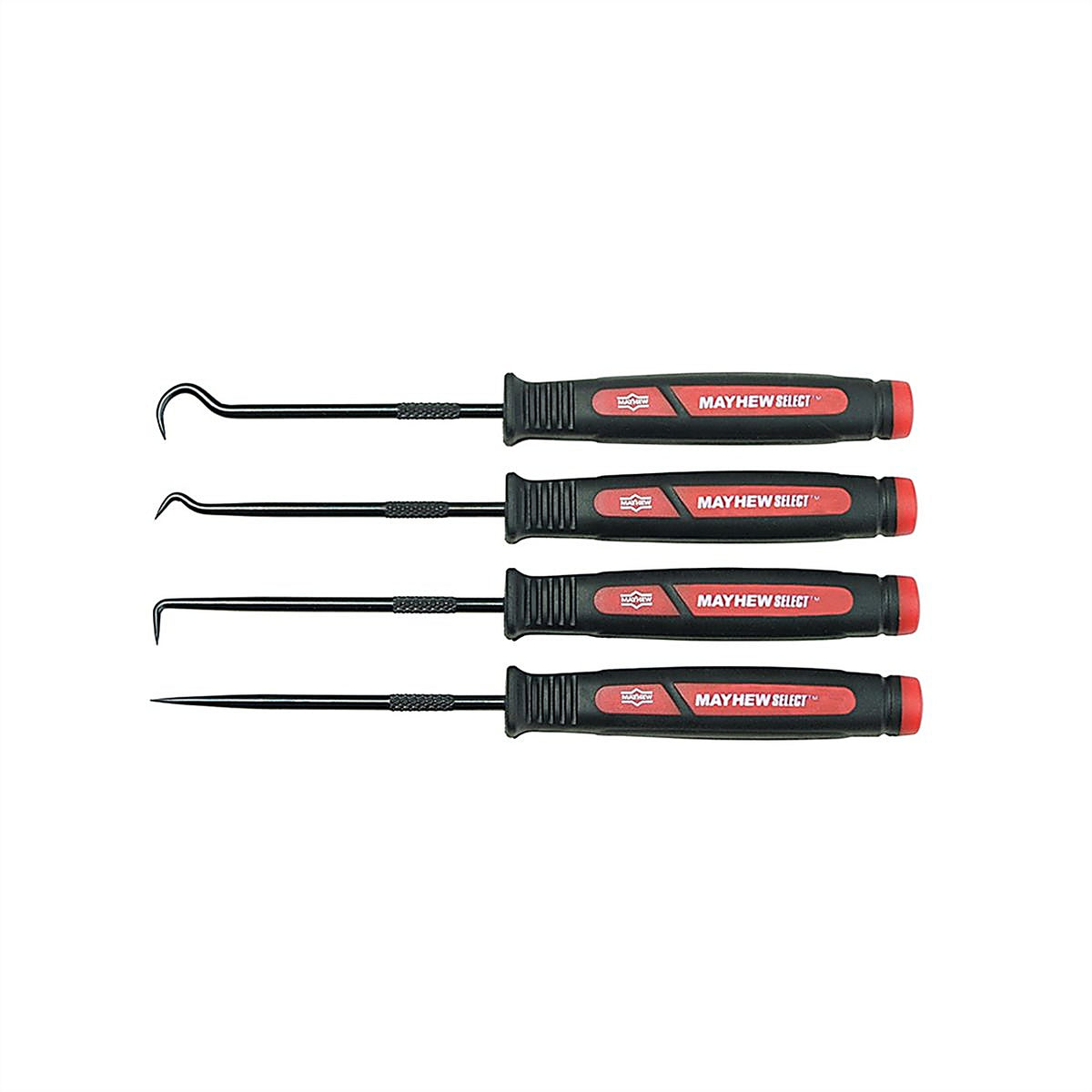 Mayhew Tools - 60003 - 4 Pc. Mini Hook & Pick Set