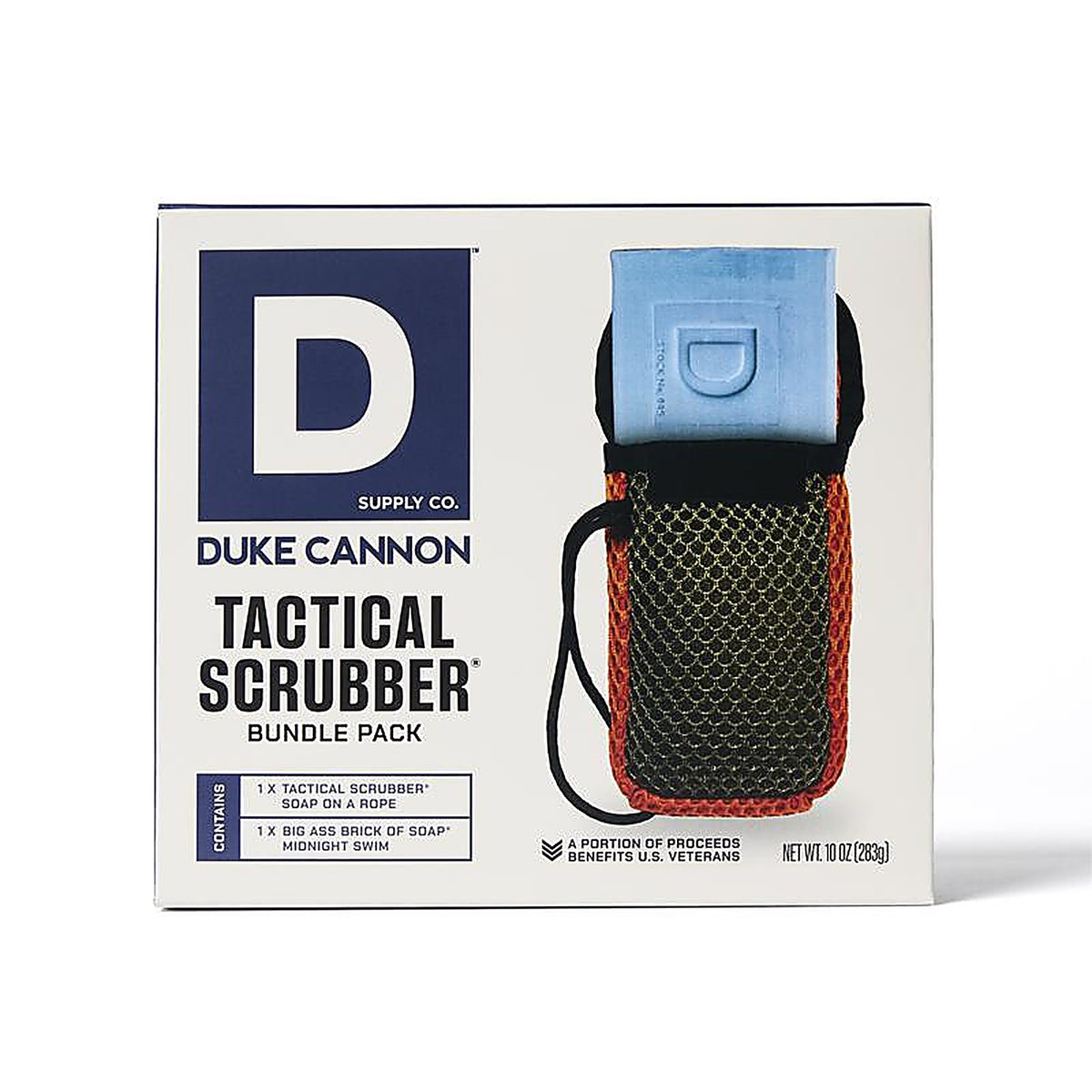Duke Cannon - BOURBONTACTBUND - Soap on a Rope Bath Sponge Set 1 pk