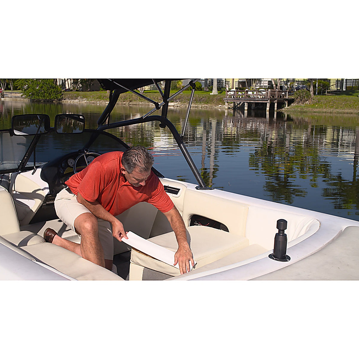 Flex Seal - TFSWHTMINI-8 - FLEX TAPE MINI 3 in. W X 4 in. L White Waterproof Repair Tape