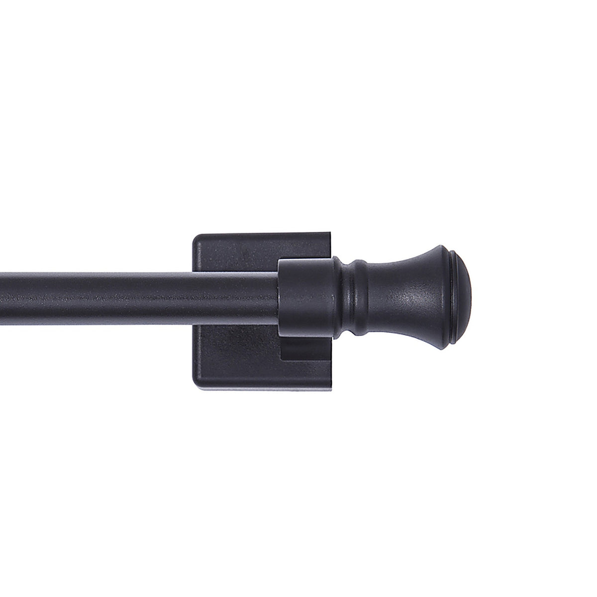 Kenney - KN40361V1 - Black Cameron Magnet Cafe Rod 16 in. L x 28 in. L