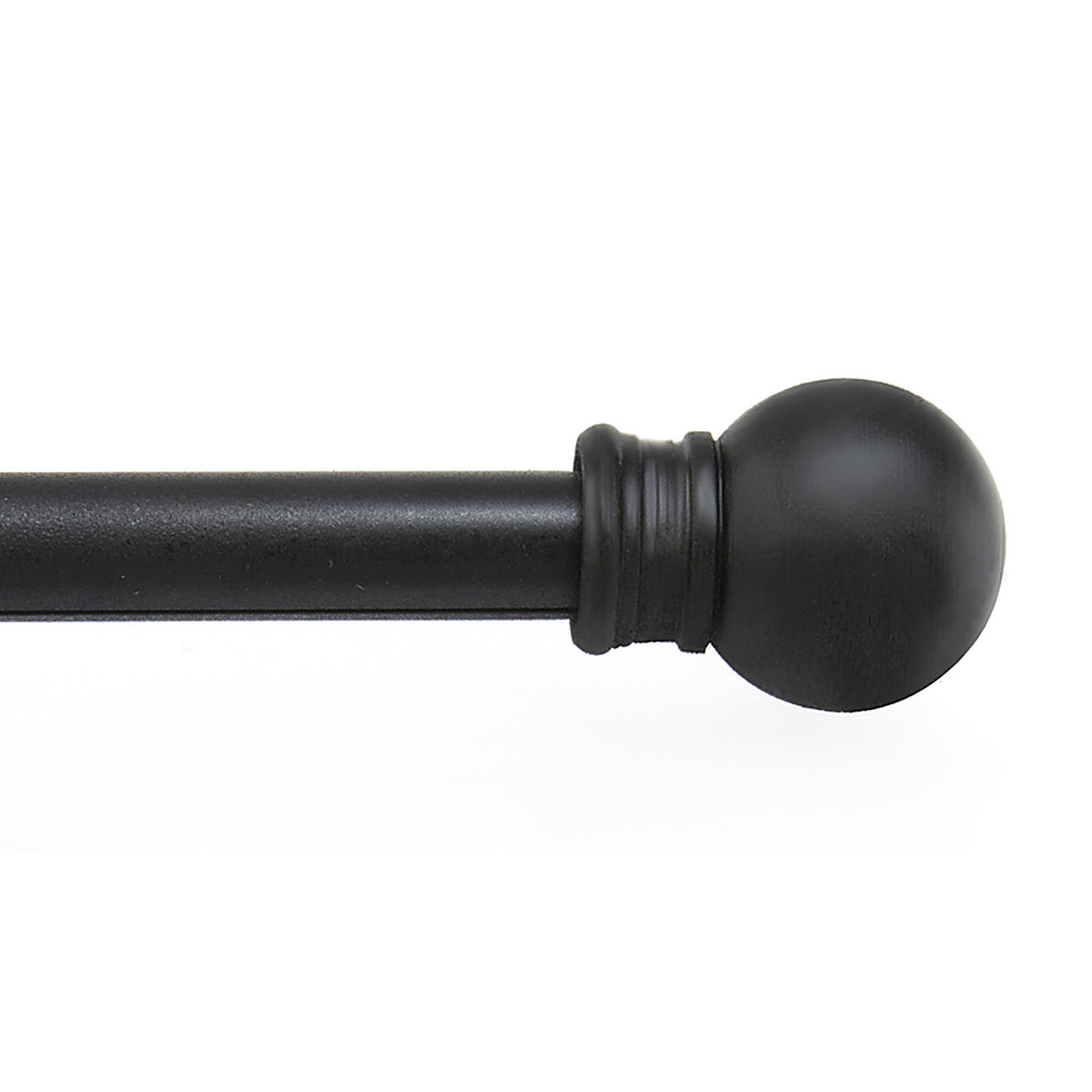 Kenney - KN364/5NP - Black Fiona Cafe Rod 28 in. L X 48 in. L
