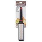 Farberware - 5211655 - 6 in. L Black/Silver Plastic/Stainless Steel Zester Grater