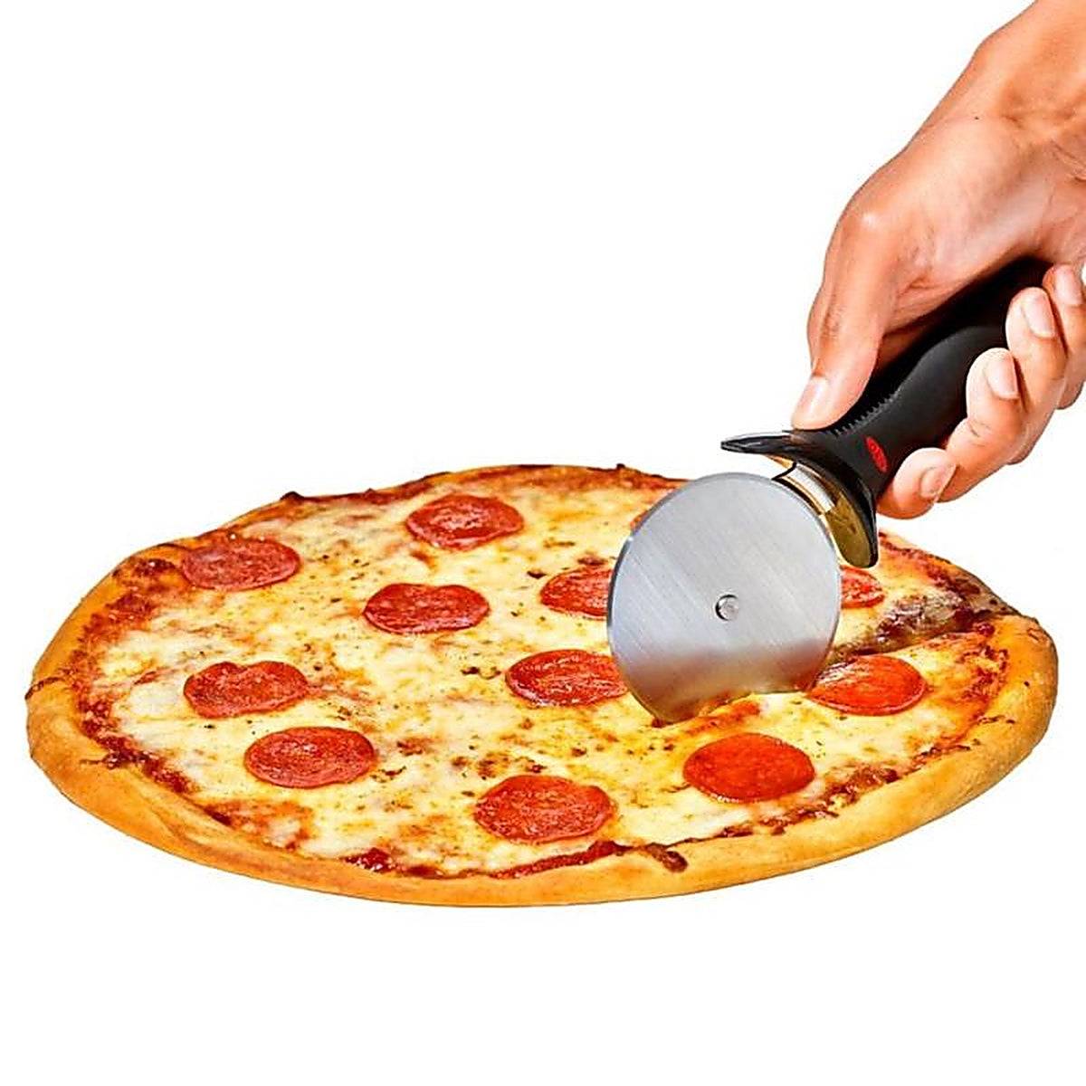 Farberware - 5211651 - 7-1/2 in. L Black/Silver Plastic/Stainless Steel Pizza Wheel