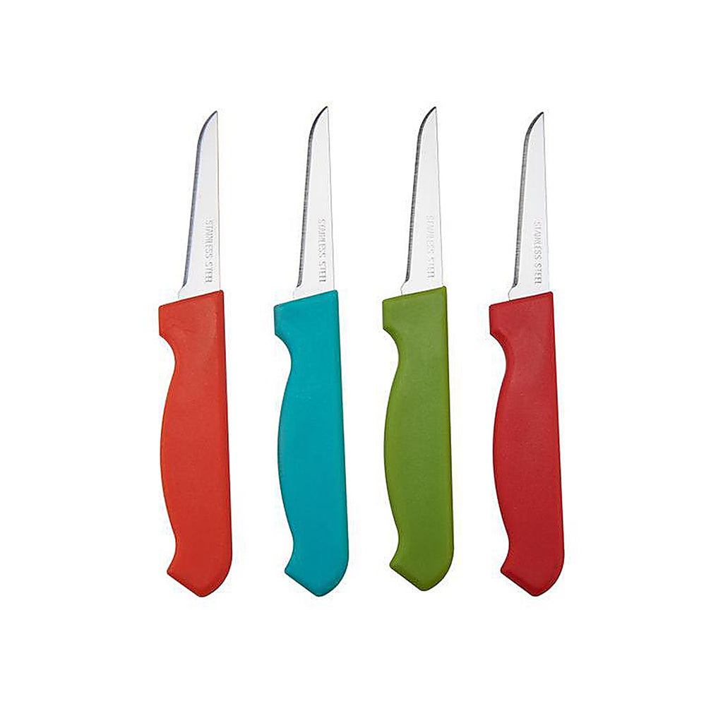 Farberware - 5215732 - 3 in. L Stainless Steel Paring Knife Set 4/pc.