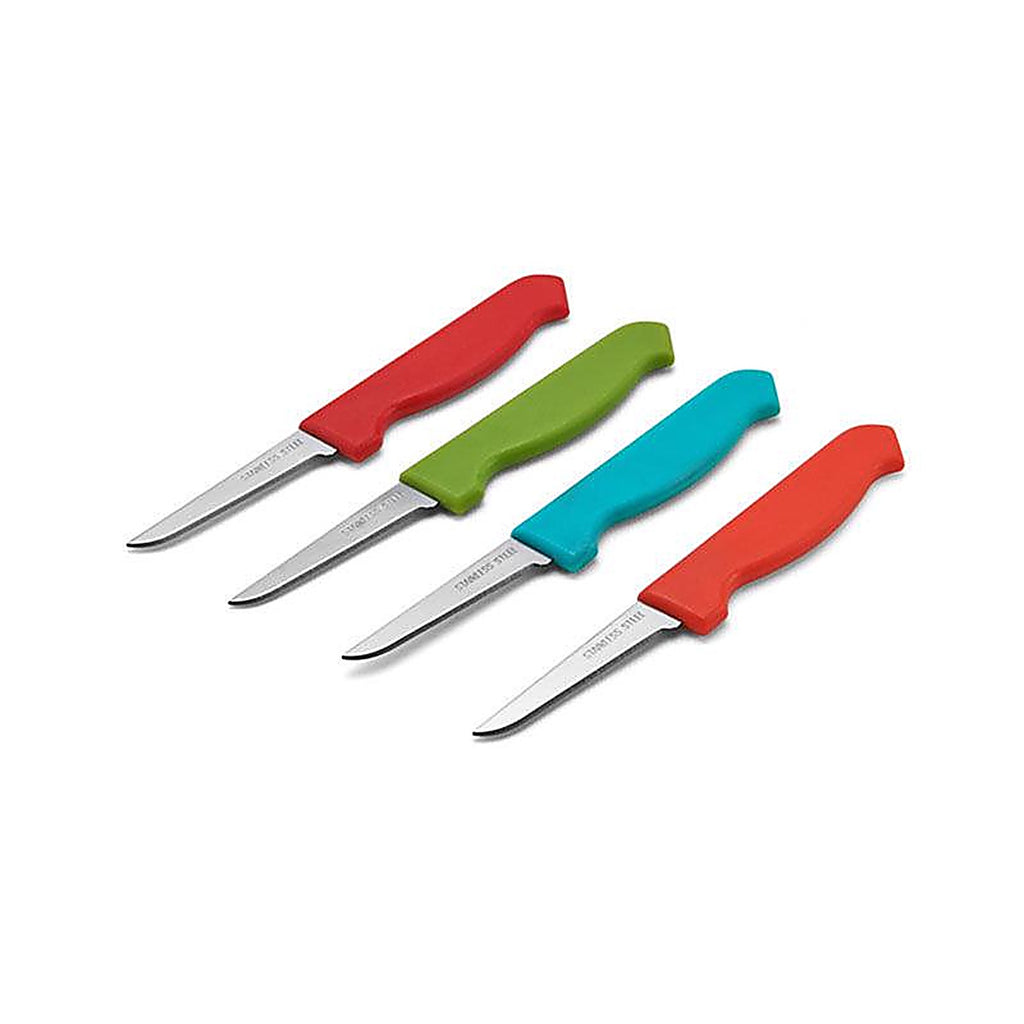 Farberware - 5215732 - 3 in. L Stainless Steel Paring Knife Set 4/pc.