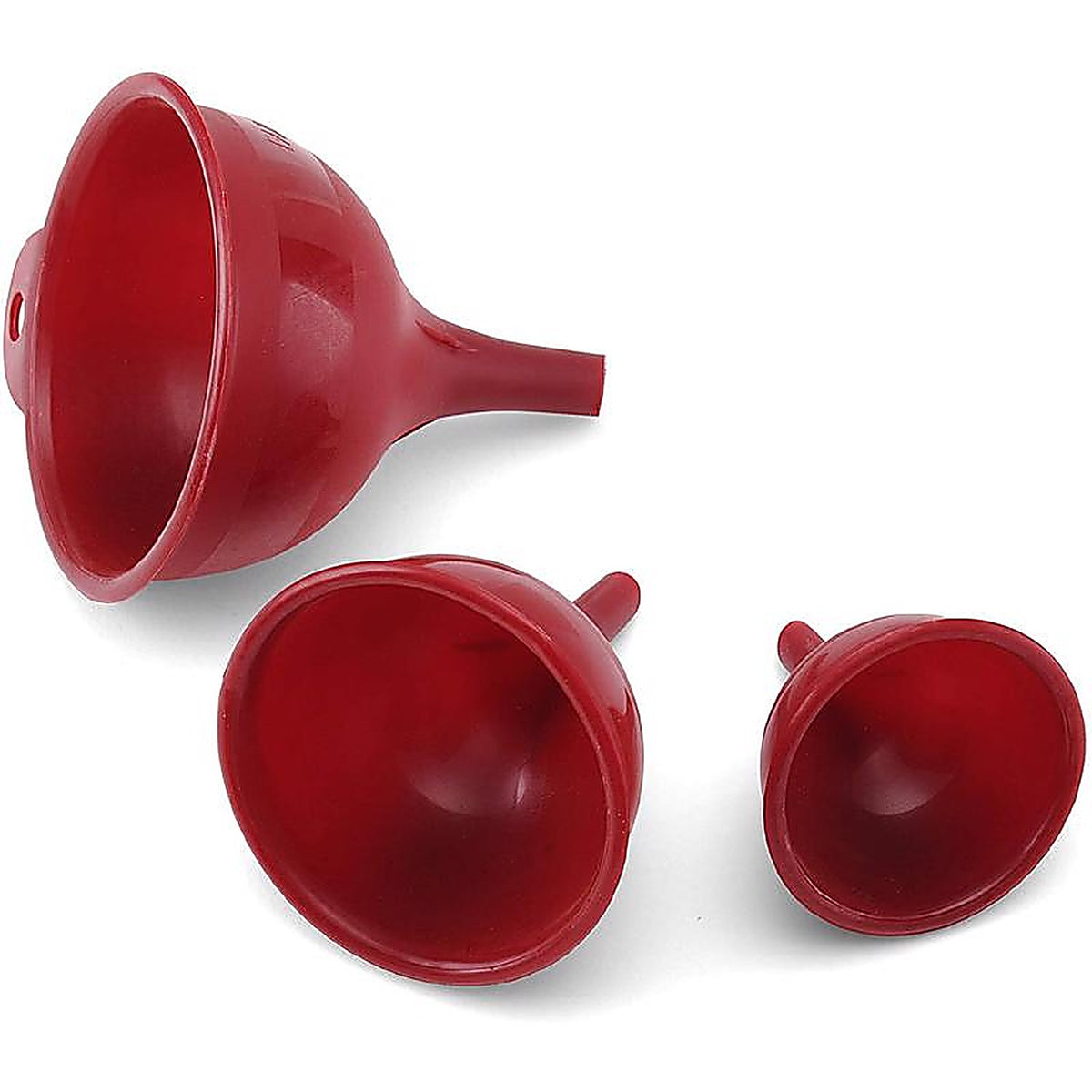 Farberware - 5215731 - Red Plastic Funnel Set