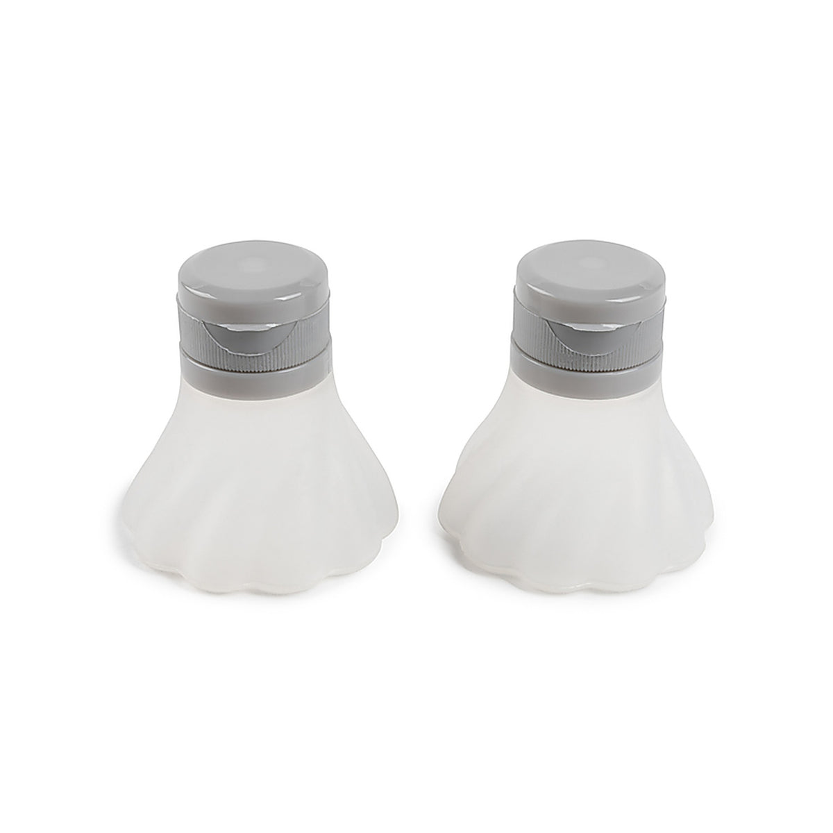 Core Kitchen - AC29829 - Core Home 1.97 in. W x 5.51 in. L Clear/Gray Silicone/Polypropylene Condiment Container