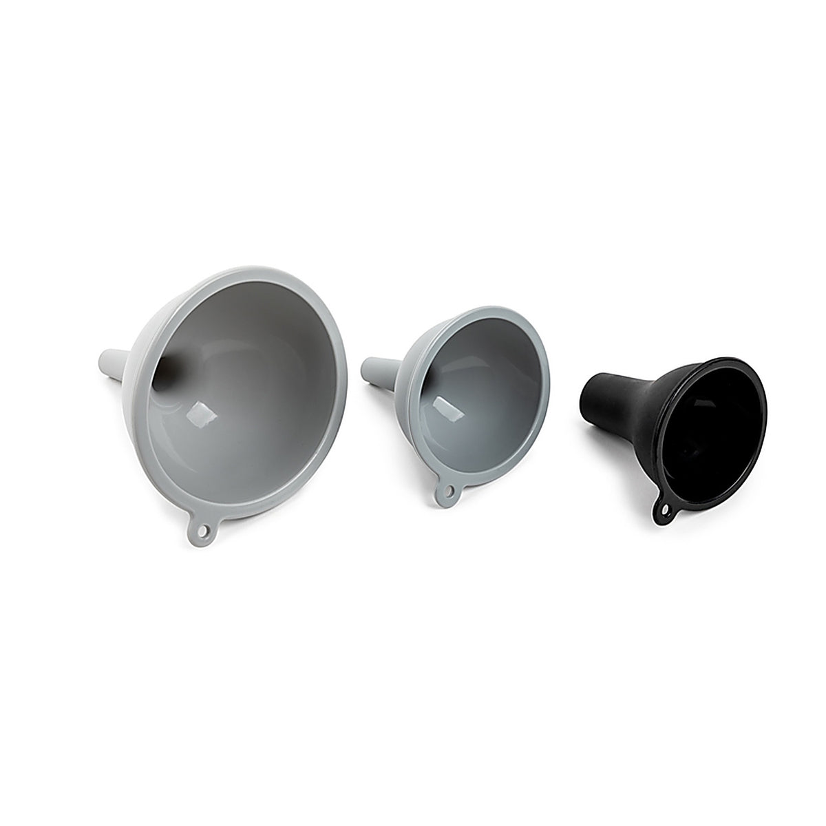 Core Kitchen - AC29910 - 4.49 in. W x 5.01 in. L Assorted Silicone Funnel Set L-5.01 W-4.49 H-4.49