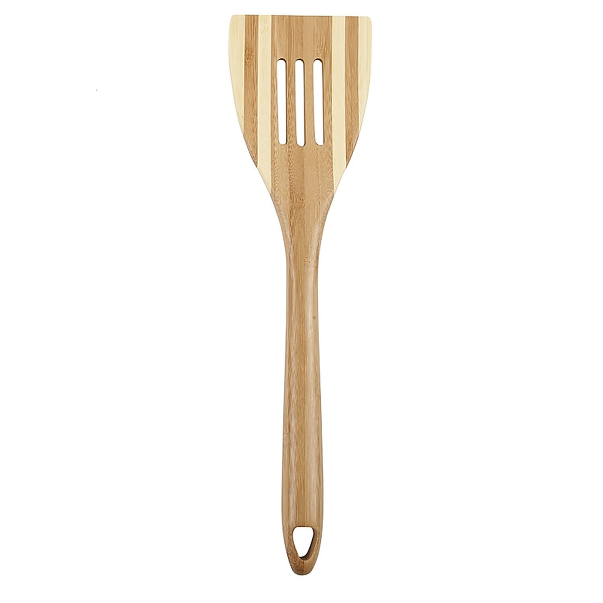 Core Kitchen - AC29897 - Pro Chef 3.15 in. W x 12 in. L Beige Bamboo Slotted Spatula L-12.01 W-3.15 H-0.59