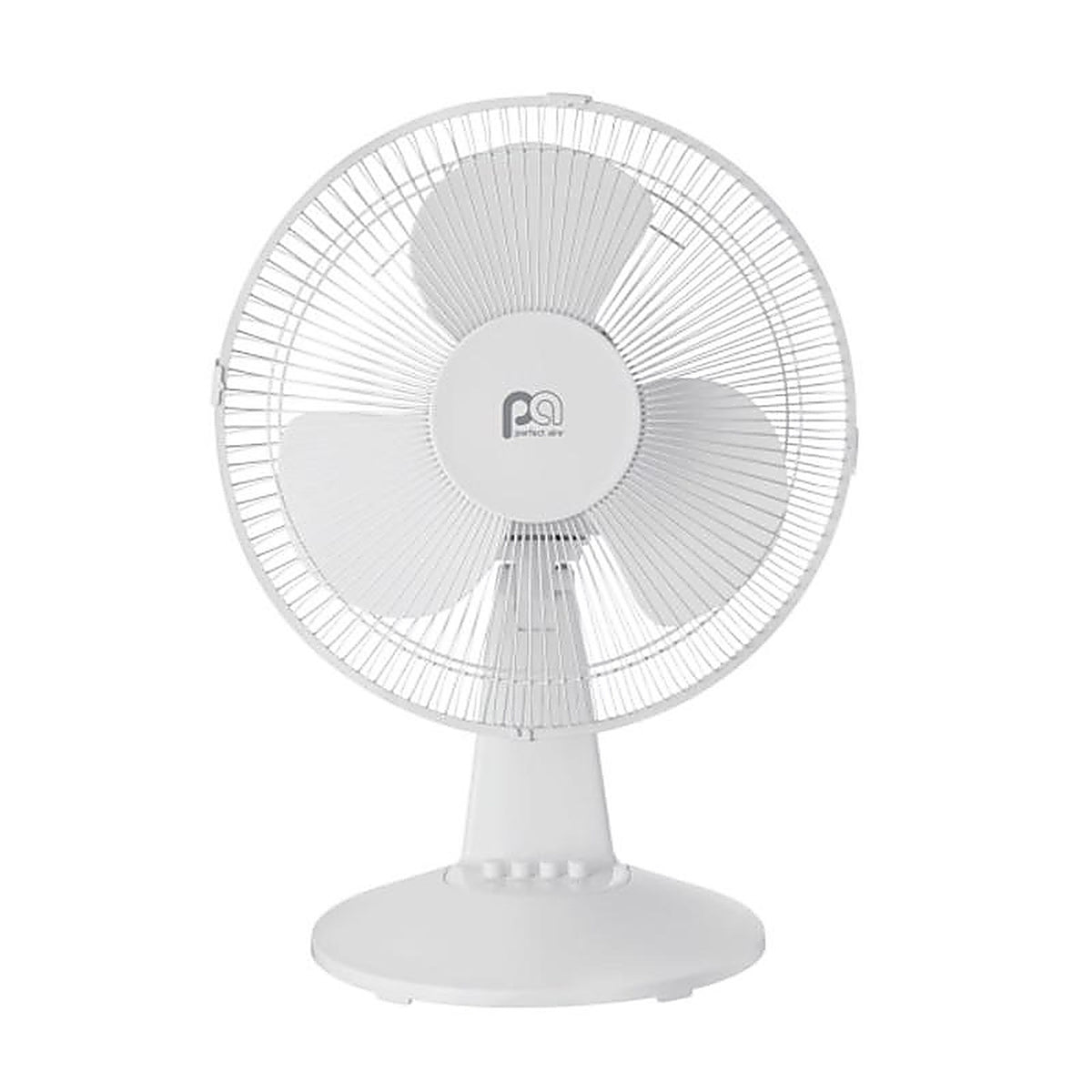 Perfect Aire - 1PAFD12 - 18.5 in. H x 12 in. Dia. 3 speed Oscillating Table Fan