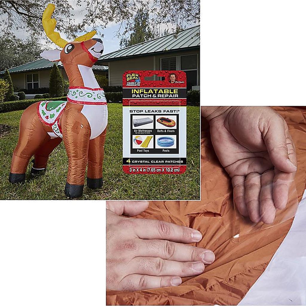 FLEX - KITPVC3X4 - SEAL Stop Leaks Fast Inflatable Patch & Repair Kit PVC 2 pk