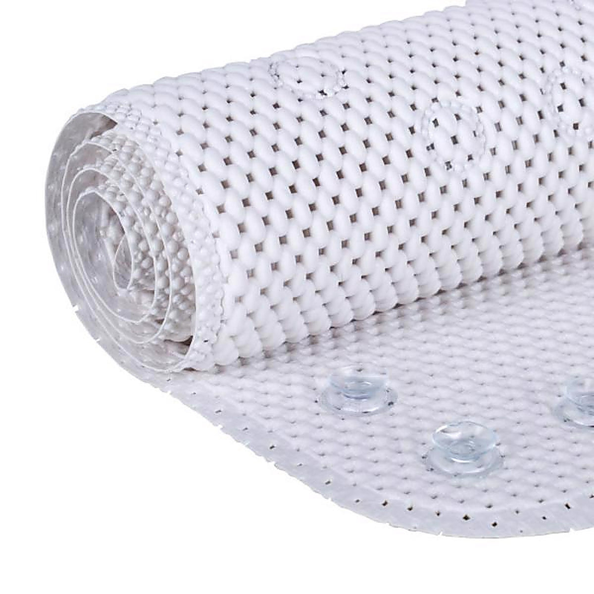 Duck - 285154 - Softex 21 in. L X 21 in. W White Polyester Bath Mat Latex Free