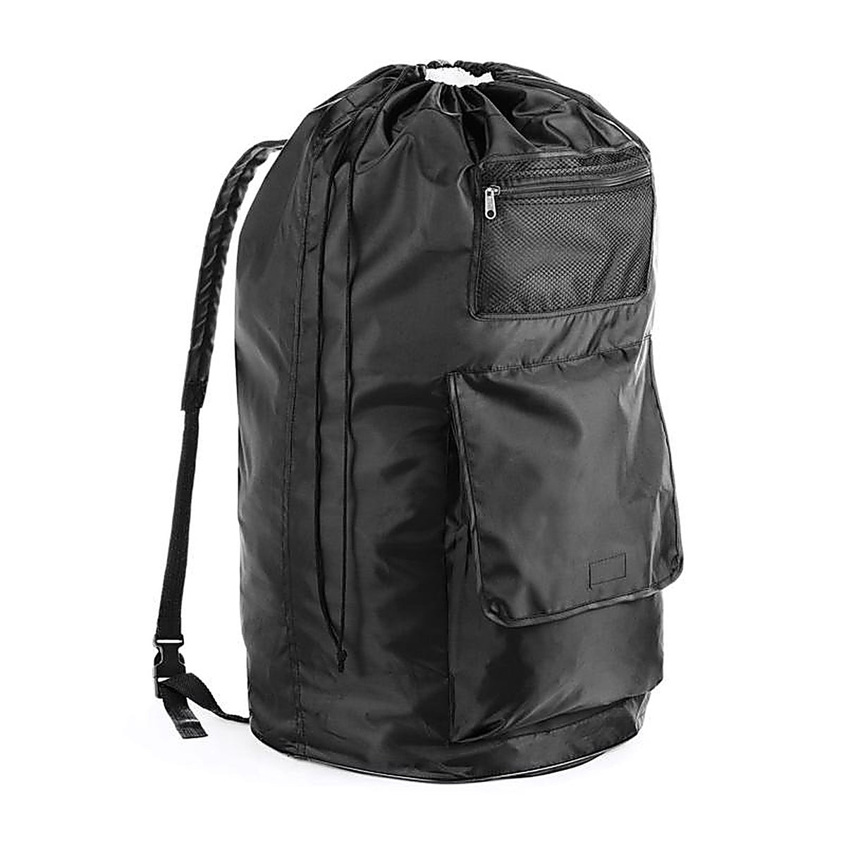Whitmor - 6403-5126-BLK - Duraclean Black Polyester Collapsible Laundry Bag