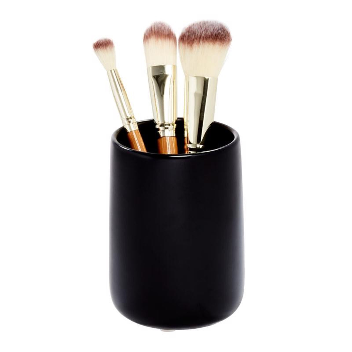 InterDesign - 28227 - Eco Vanity Black Ceramic Tumbler