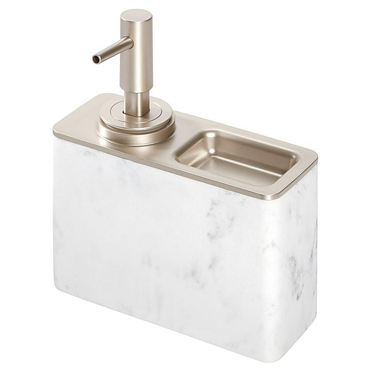 InterDesign - 28240 - Dakota White Plastic/Steel Soap Pump